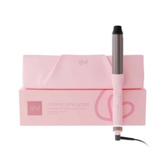 ghd Chronos Curve Limited Edition Grand Tong (32mm Barrel) in Dusted Pink - with Matching Heat-Resistant Bag