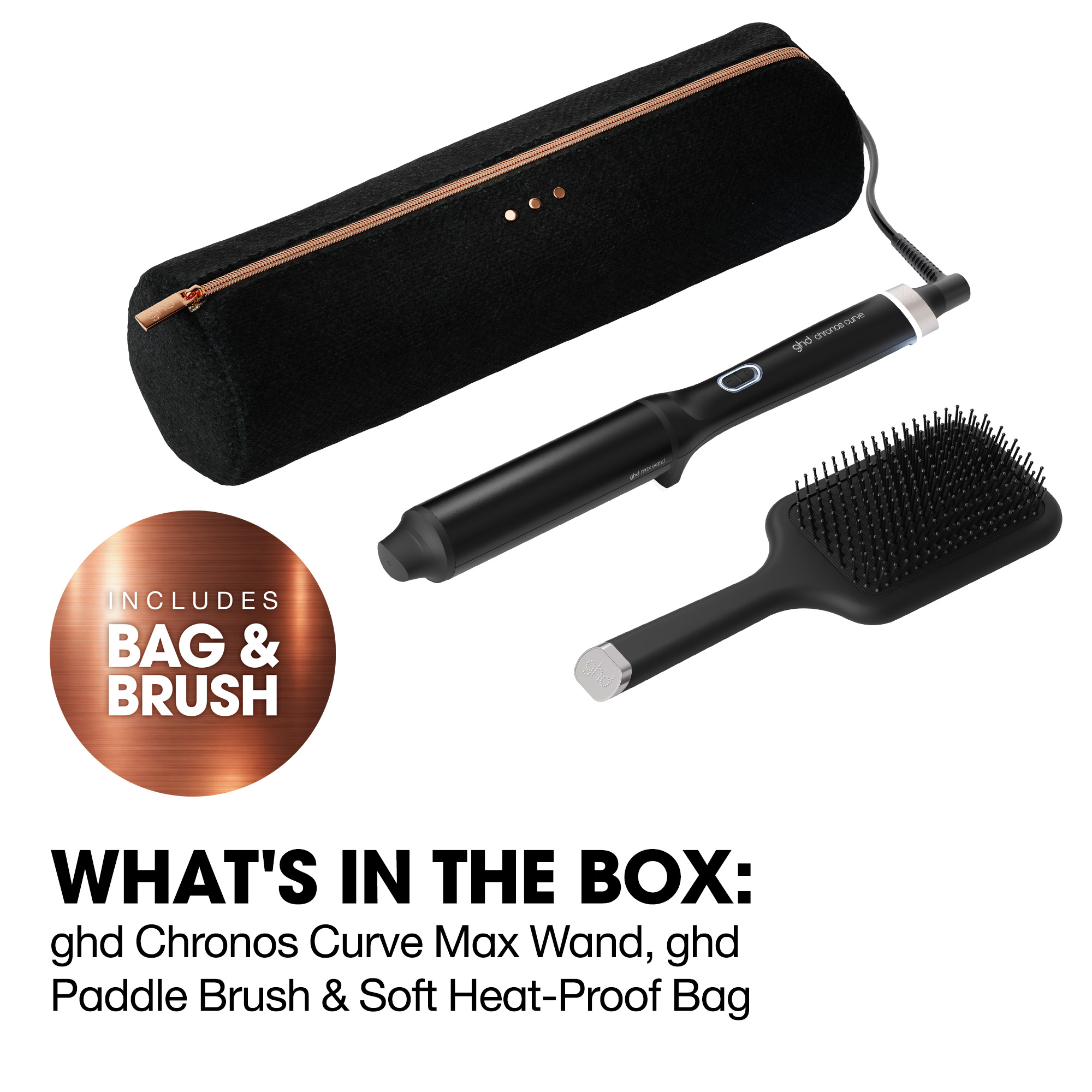 ghd Chronos Curve Max Wand Festive Gift Set (38mm Barrel) - Image 5