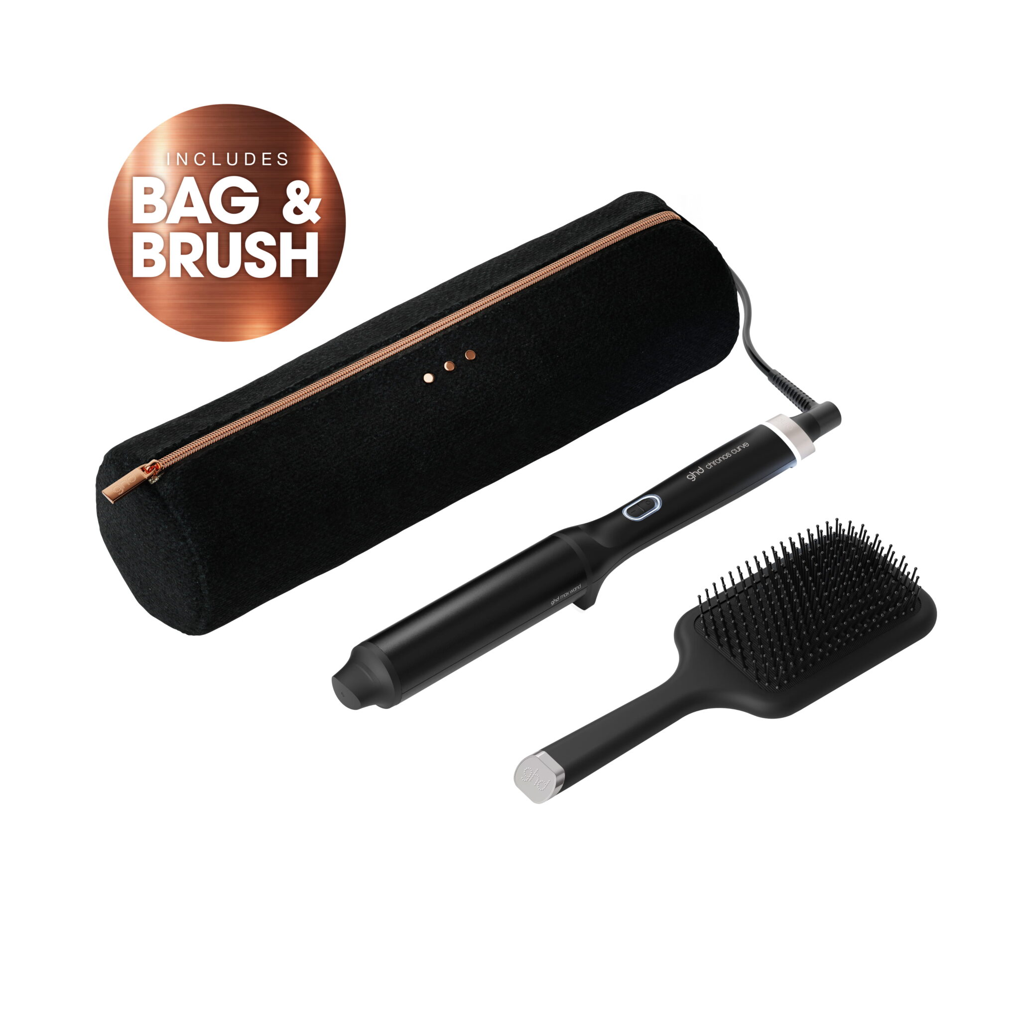 ghd Chronos Curve Max Wand Festive Gift Set (38mm Barrel)