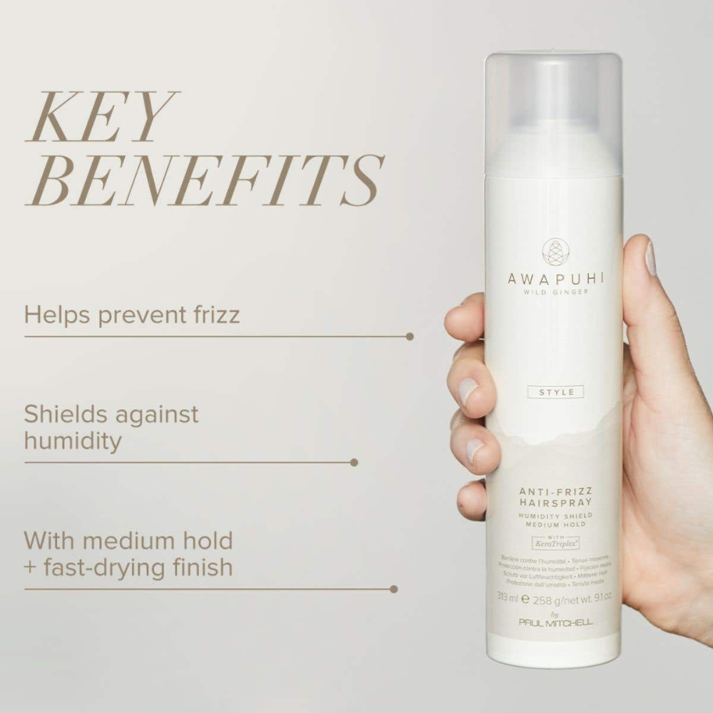 Paul Mitchell Awapuhi Wild Ginger Anti-Frizz Hairspray 313ml - Image 2