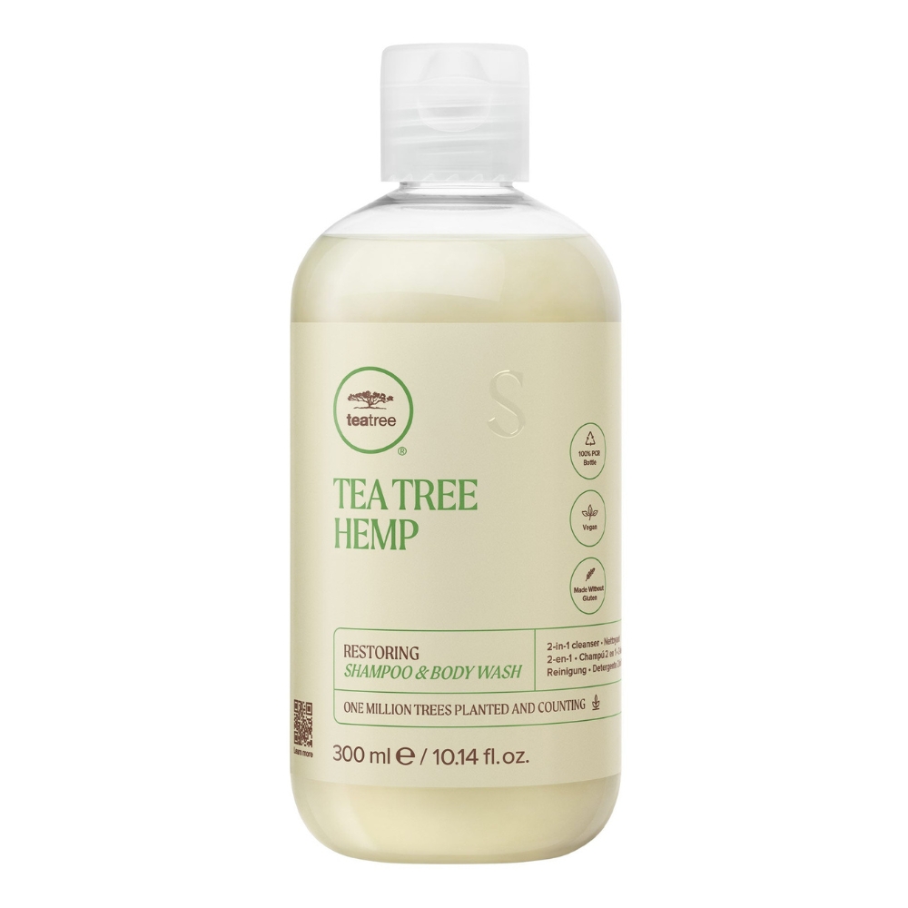 Paul Mitchell Tea Tree Hemp Restoring Shampoo and Body Wash 300ml