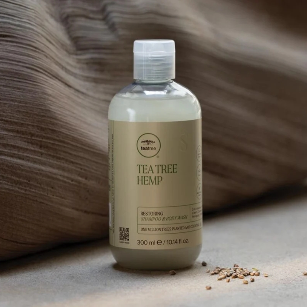 Paul Mitchell Tea Tree Hemp Restoring Shampoo and Body Wash 300ml - Image 4